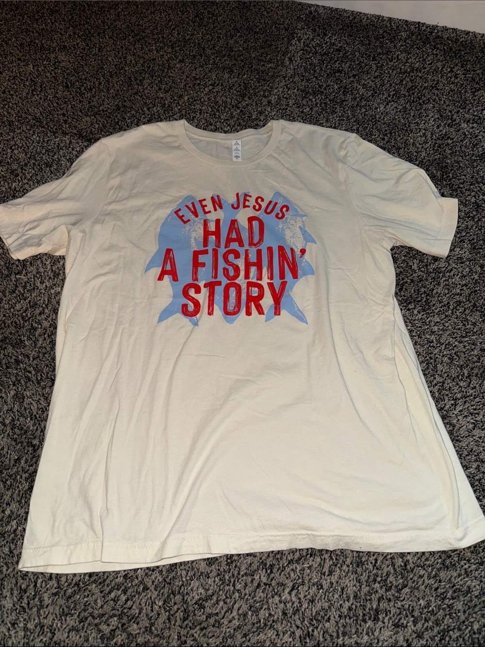 Even Jesus had a fishin’ story | scripture tee